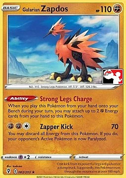 Galarian Zapdos