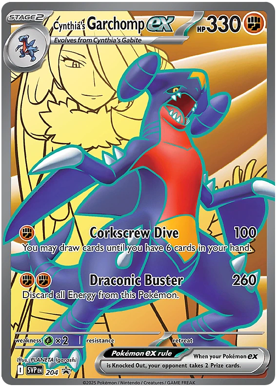 Cynthia's Garchomp ex