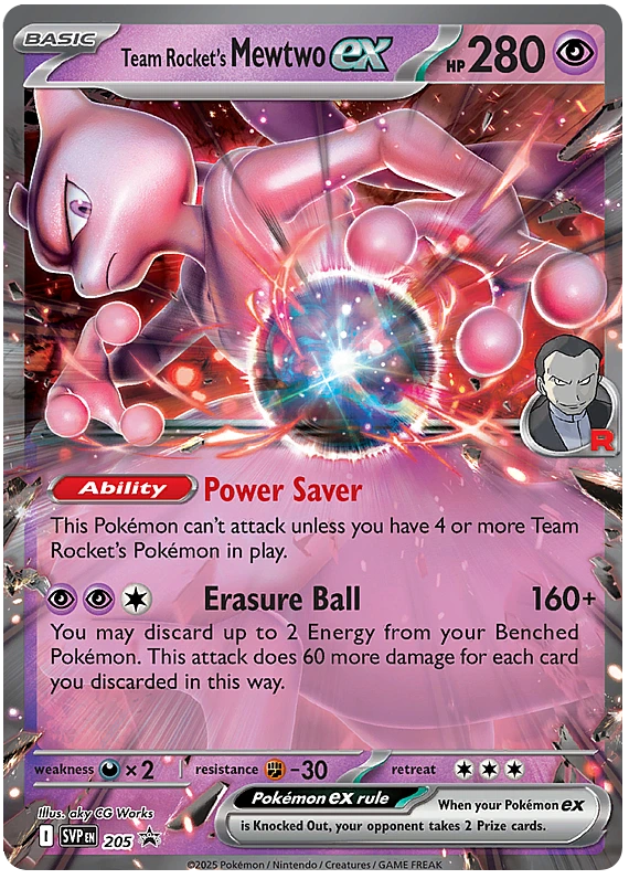 Team Rocket's Mewtwo ex