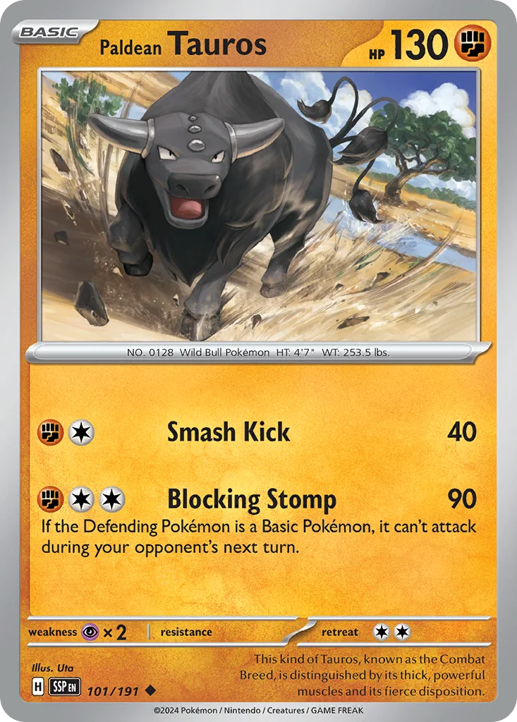 Paldean Tauros