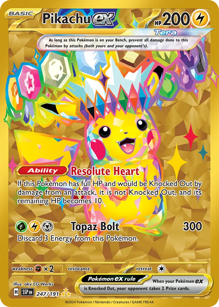 Pikachu ex