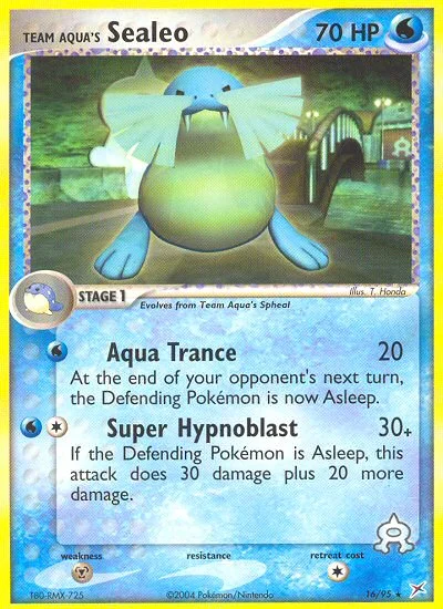 Team Aqua's Sealeo