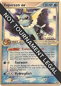 Vaporeon ex