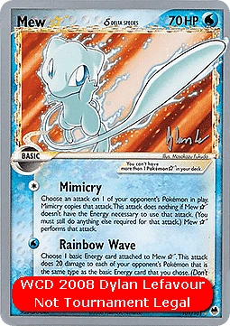 Mew Gold Star δ Delta Species