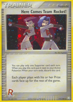 Single kaarten — Team Rocket Returns