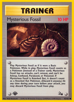 Single kaarten — Fossil