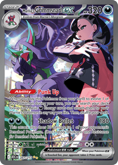 Marnie's Grimmsnarl ex