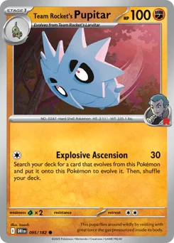 Team Rocket's Pupitar