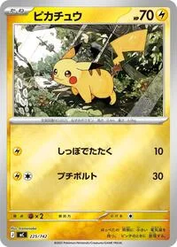 Pikachu (Mirror Holo)