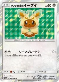 Poncho-wearing Eevee