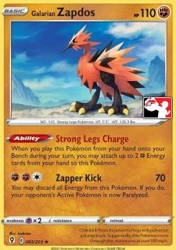 Galarian Zapdos