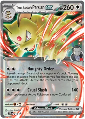Team Rocket's Persian ex