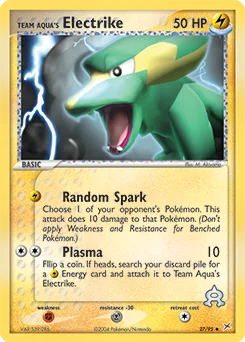 Team Aqua's Electrike