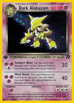 Single kaarten — Team Rocket