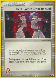 Single kaarten — Team Rocket Returns