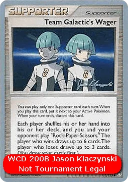 Team Galactic's Wager