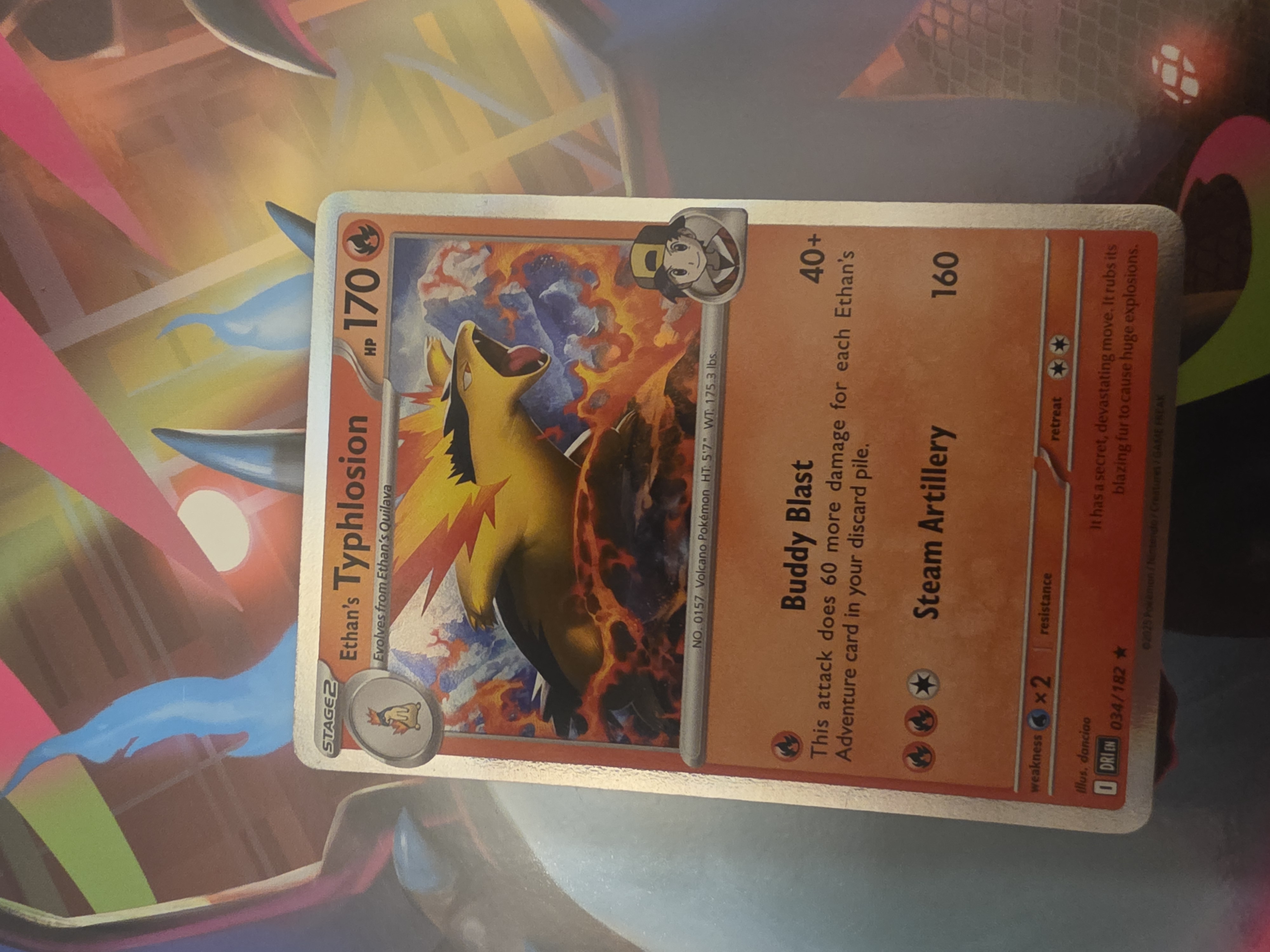 Ethan's Typhlosion foto 1