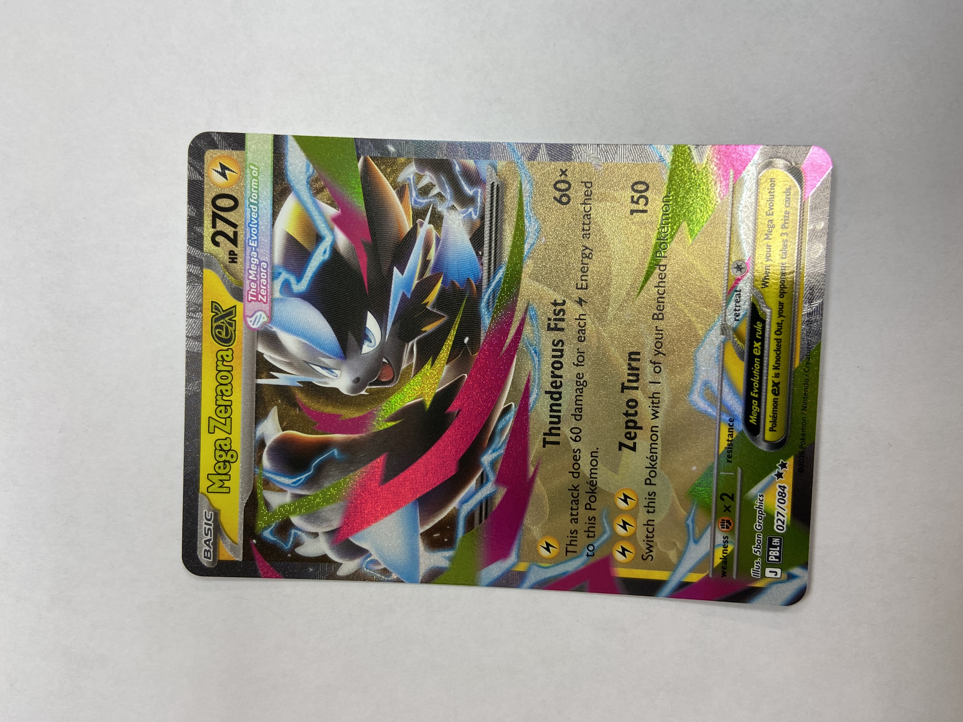 Mega Zeraora ex