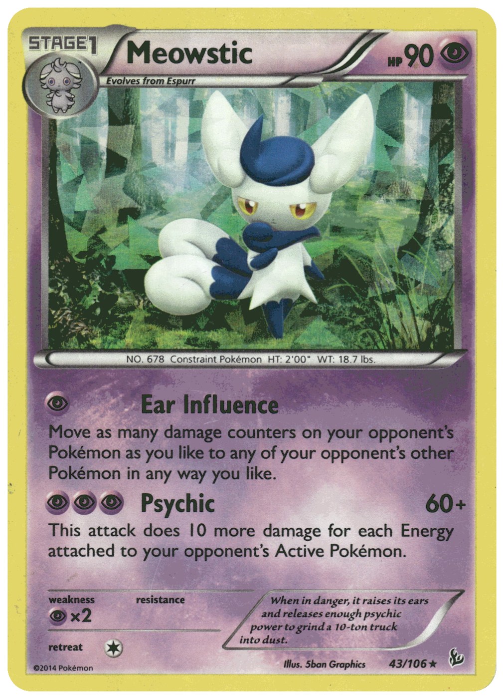 Meowstic foto 1