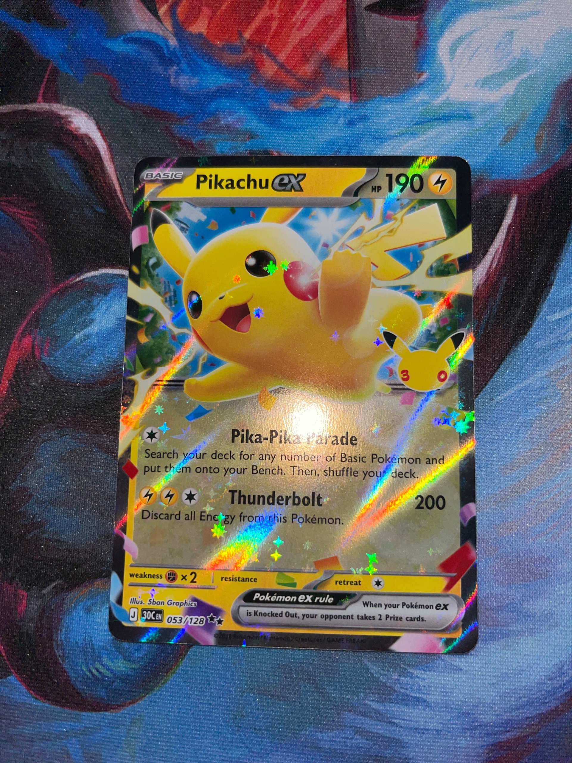Pikachu ex foto 1