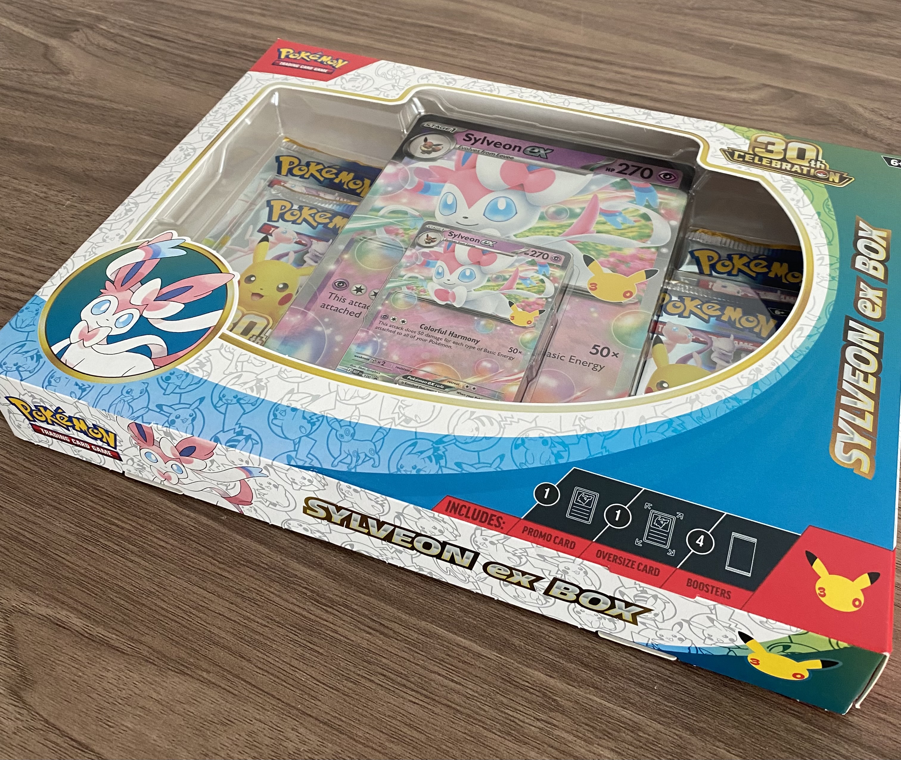 30th Celebration Sylveon ex Box foto 1