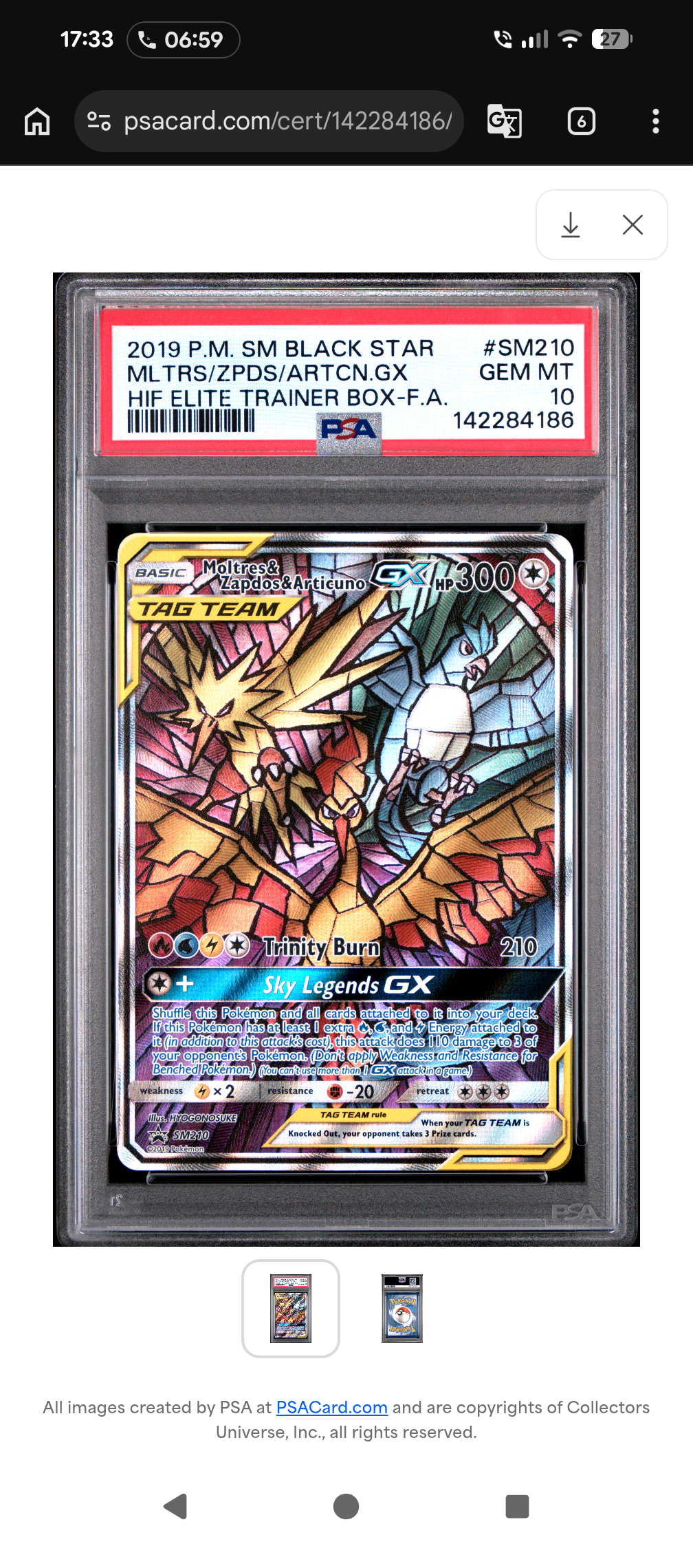 Moltres & Zapdos & Articuno-GX