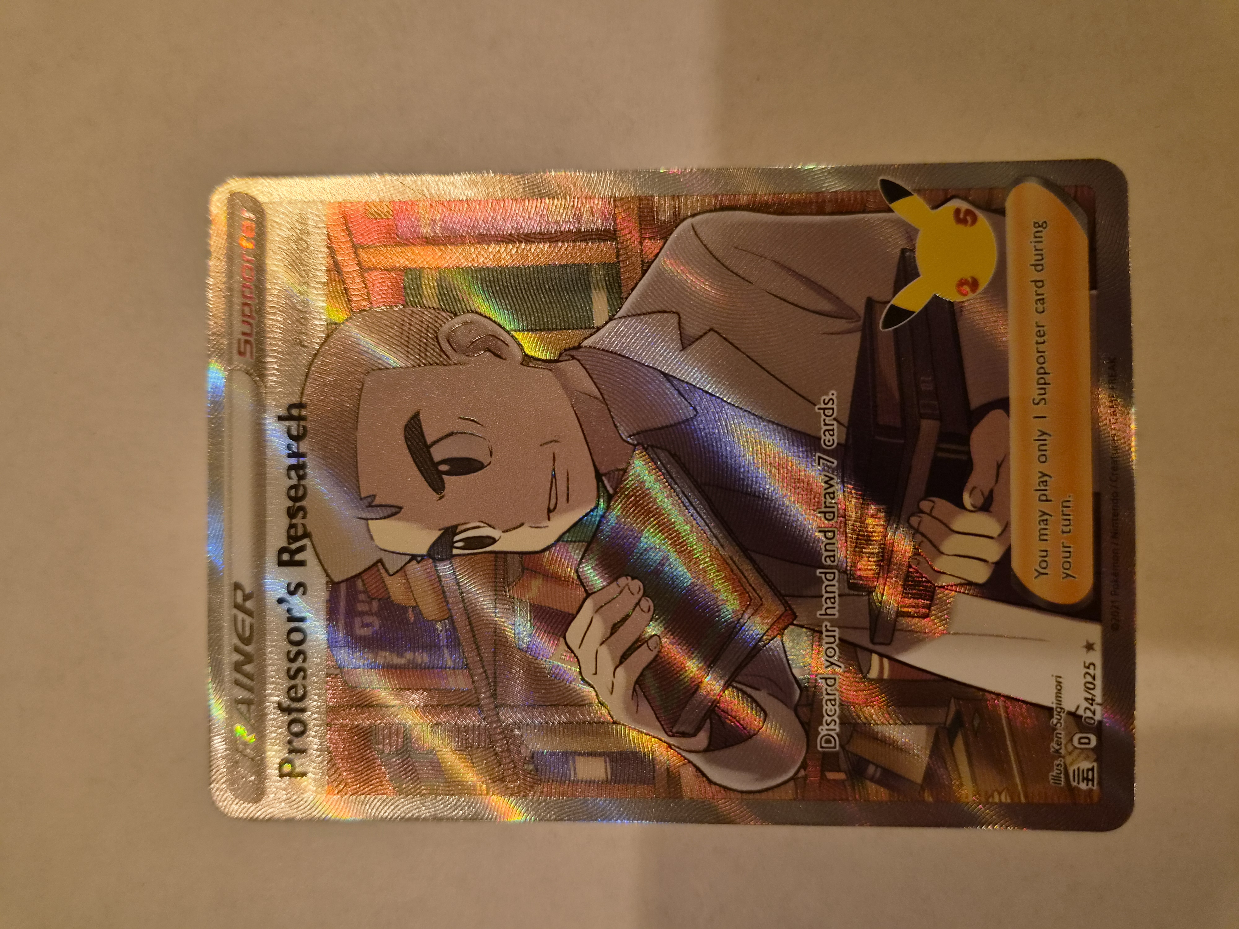 Professor's Research (Professor Oak)