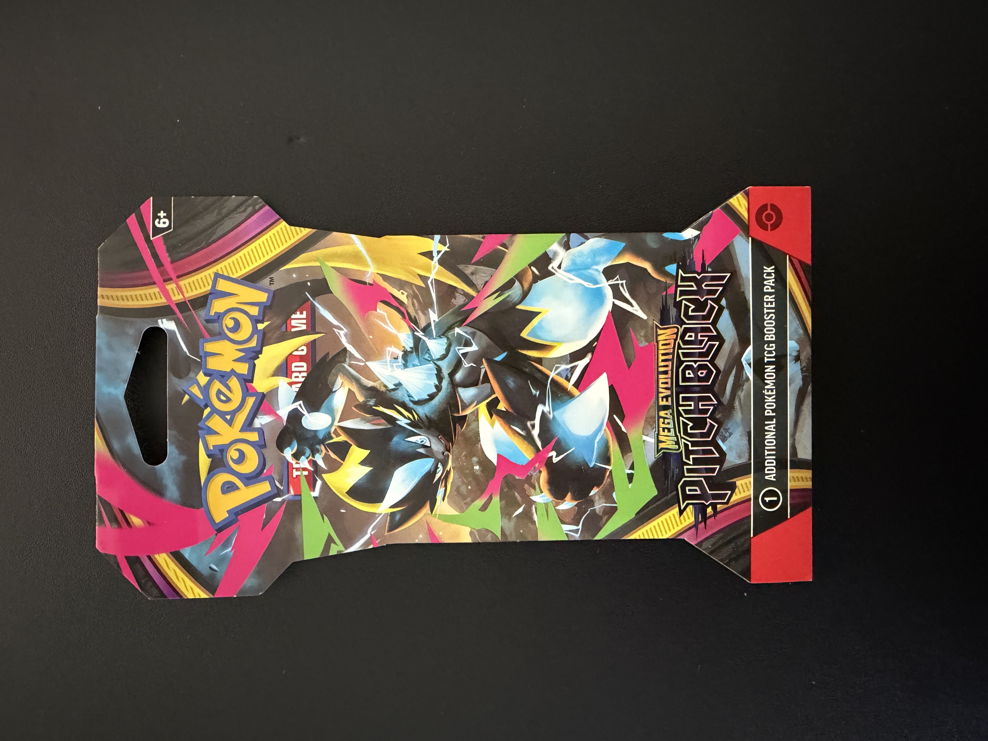 Pitch Black Sleeved Booster Pack foto 1