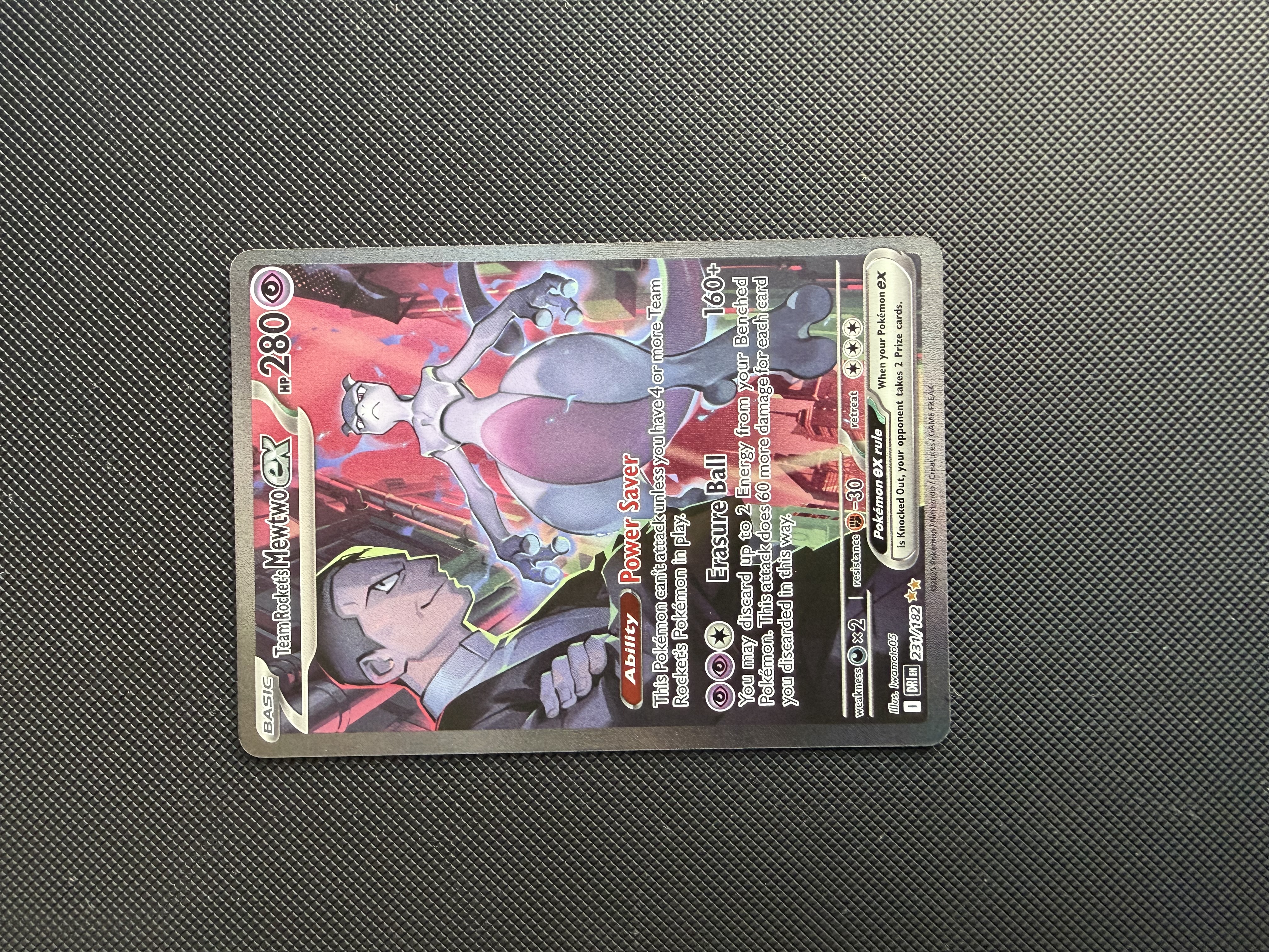 Team Rocket's Mewtwo ex foto 2
