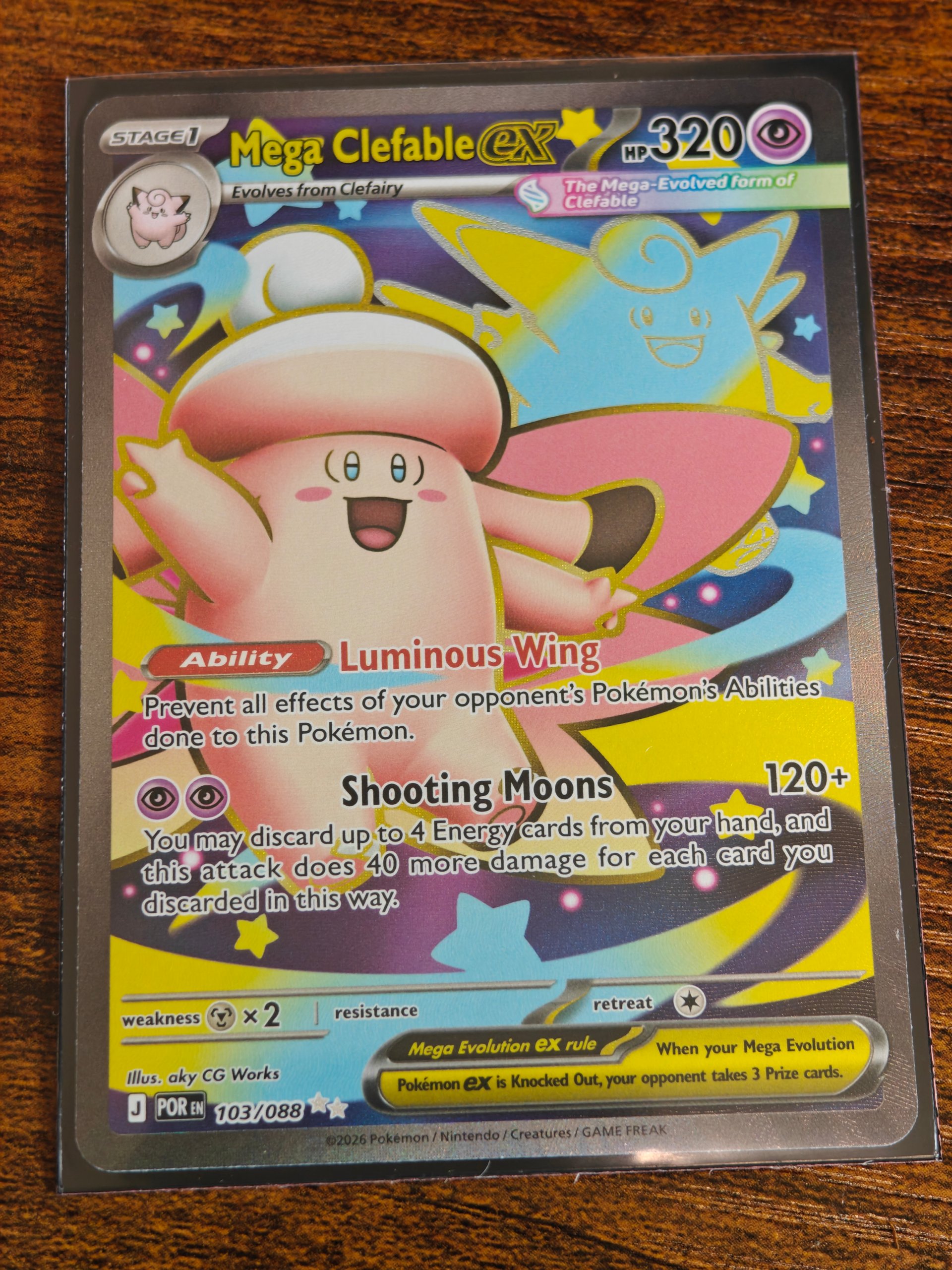 Mega Clefable ex