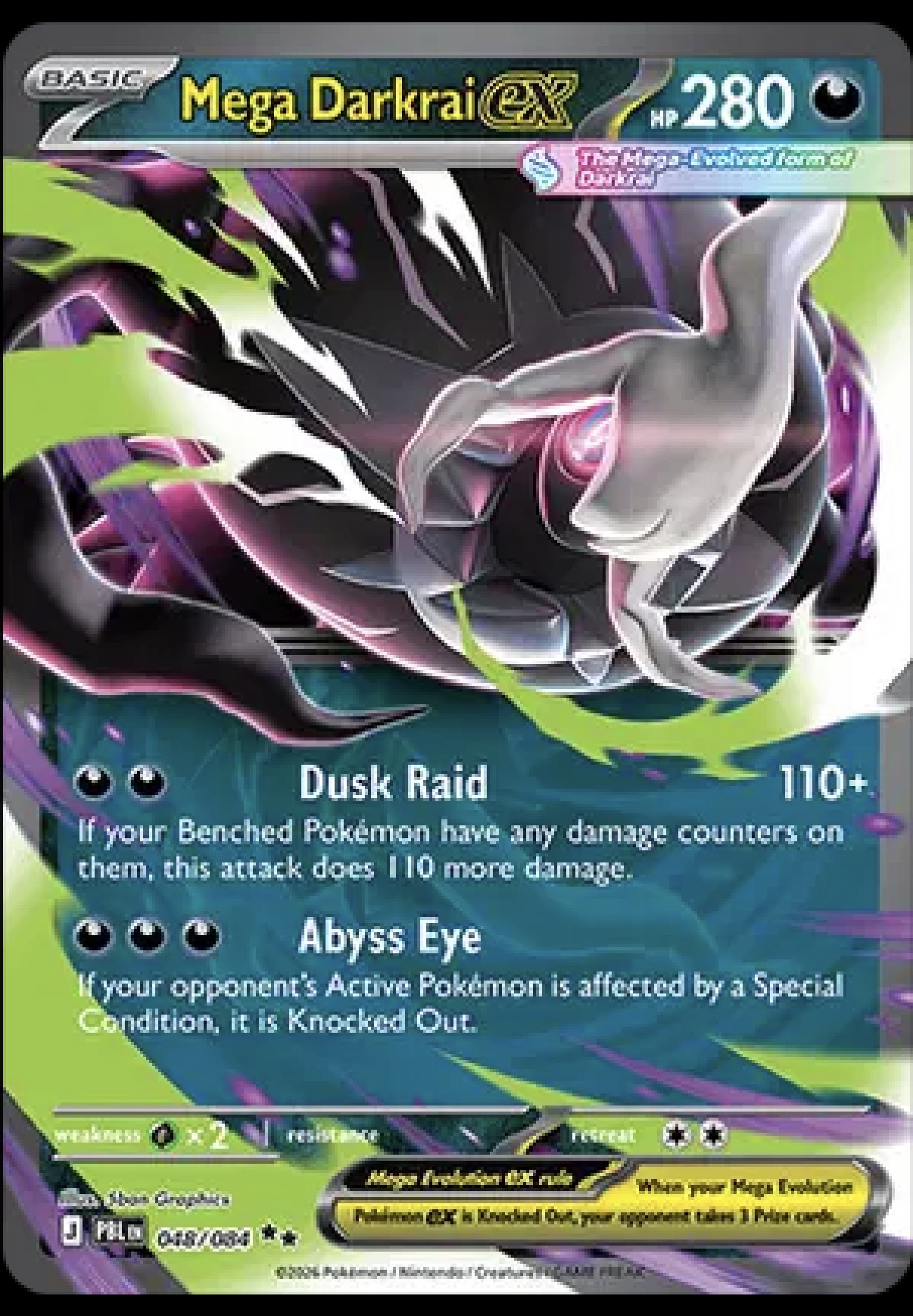 Mega Darkrai ex