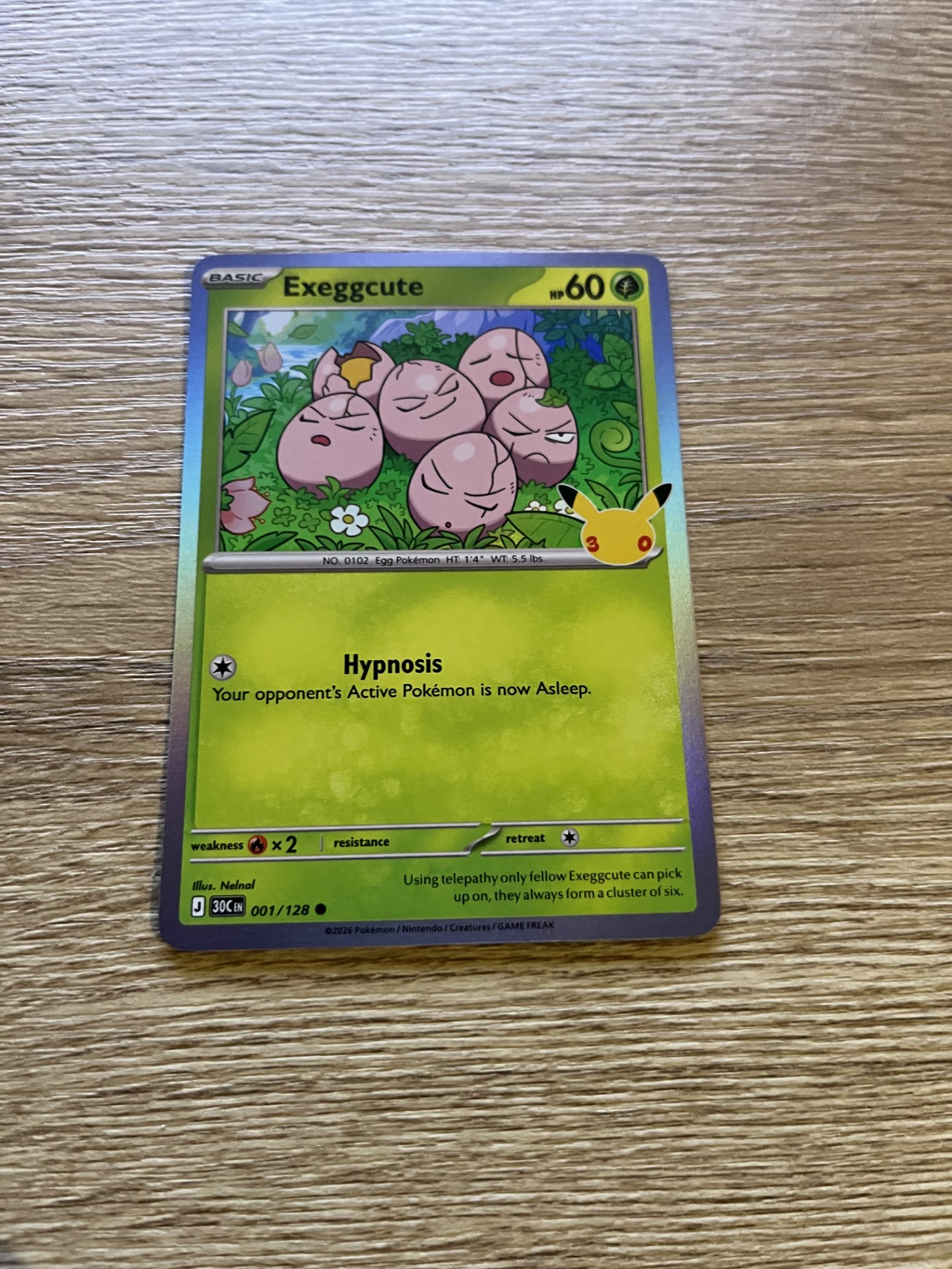 Exeggcute foto 1