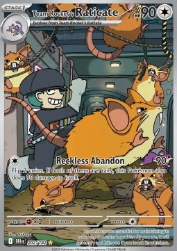 Team Rocket's Raticate foto 1