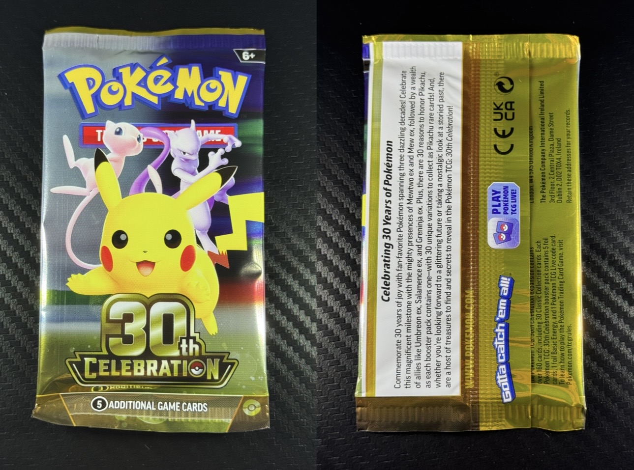 30th Celebration Booster Pack foto 1