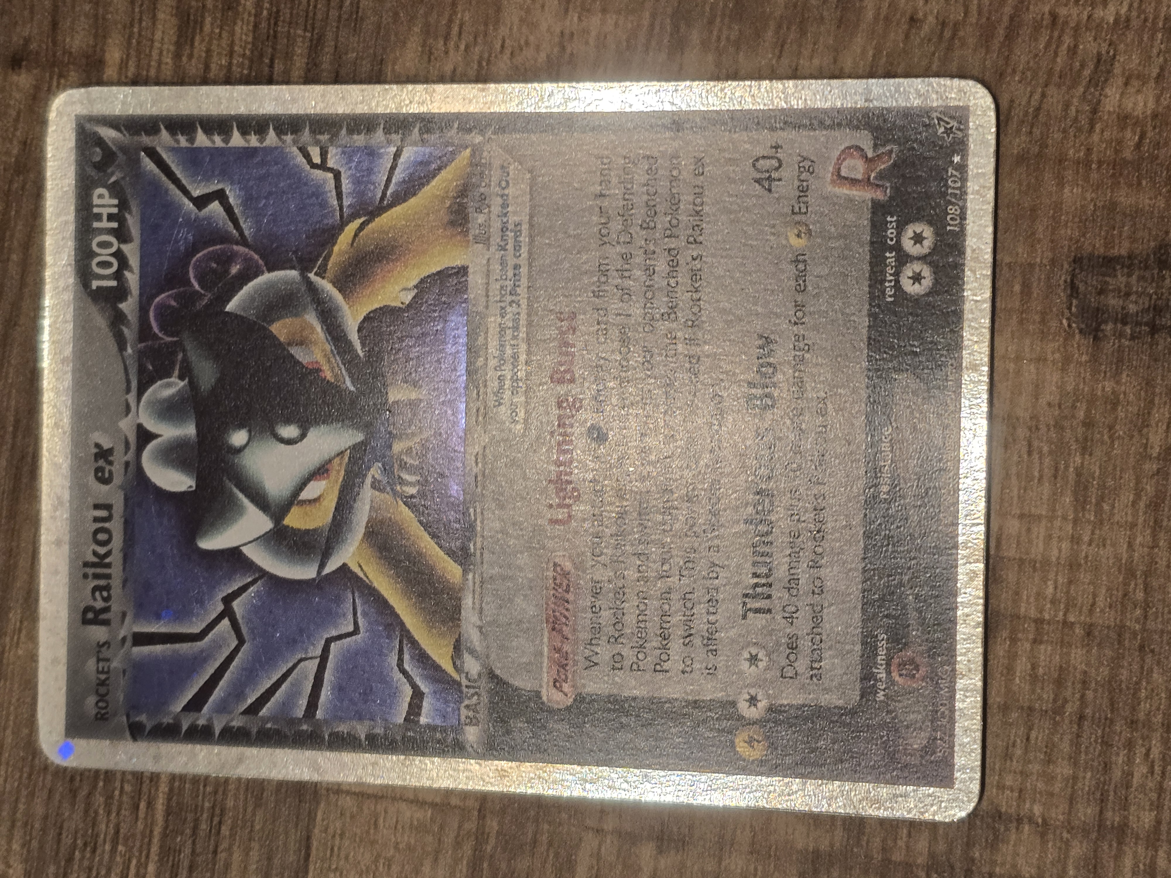 Rocket's Raikou ex foto 2