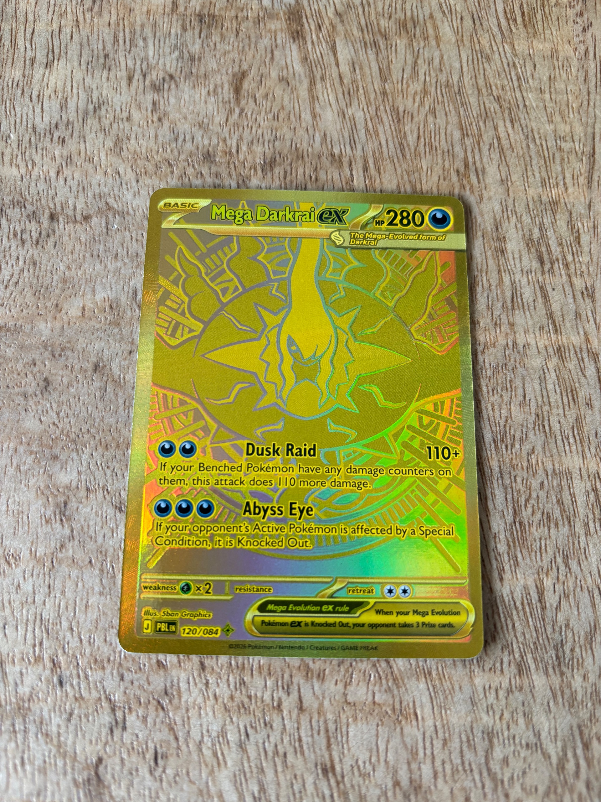 Mega Darkrai ex