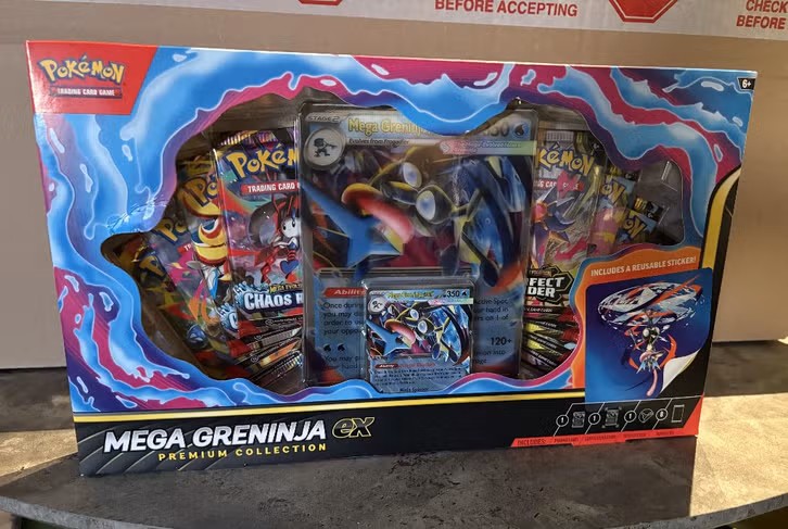 Mega Greninja ex Premium Collection