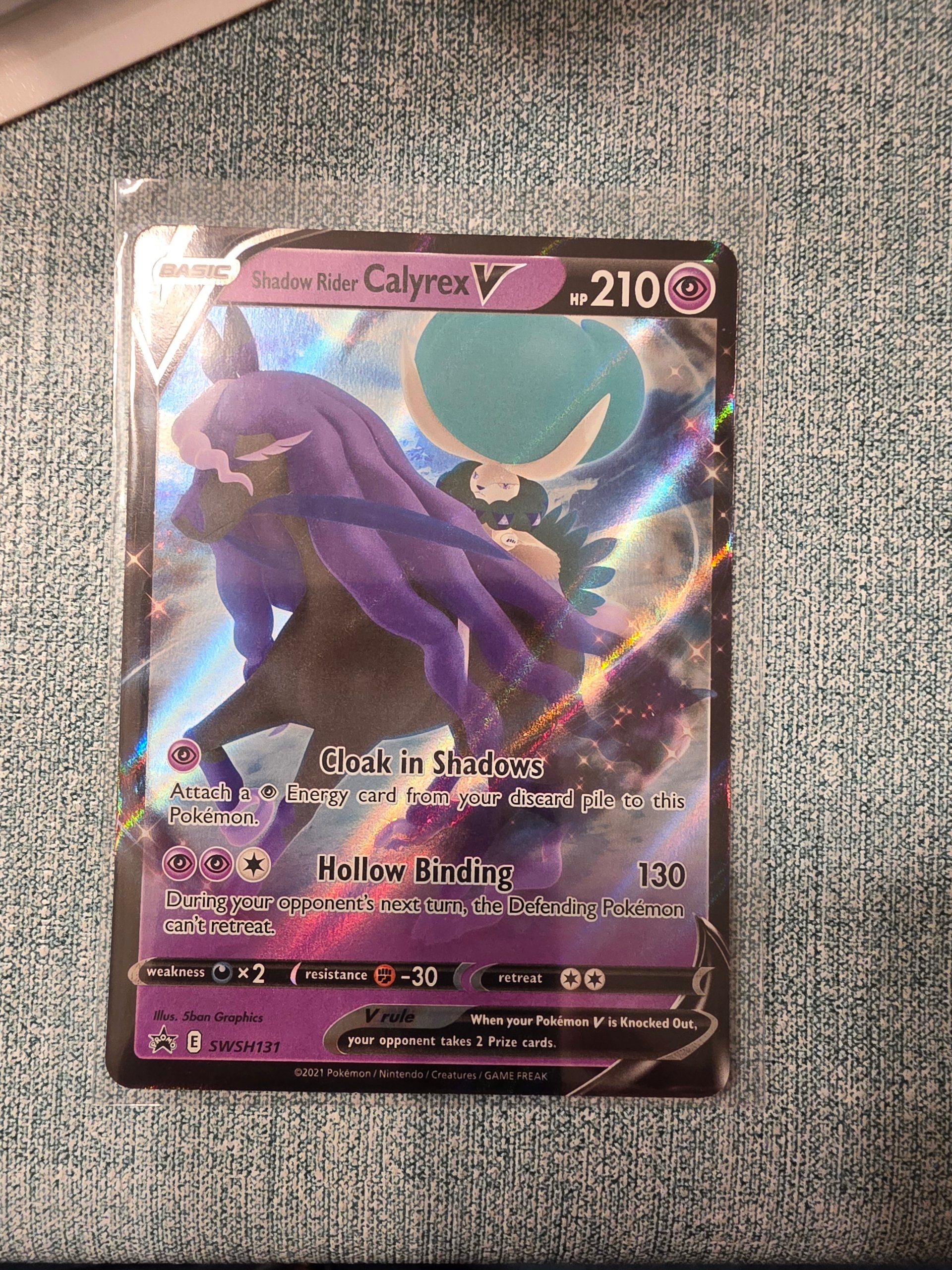 Shadow Rider Calyrex V foto 1