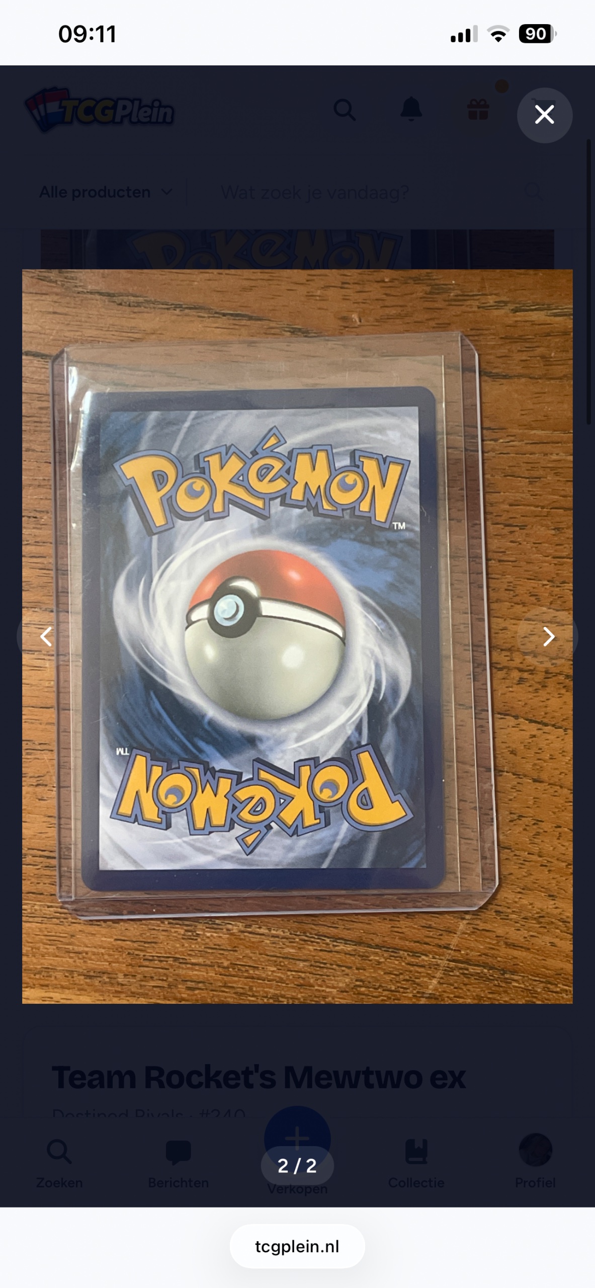 Team Rocket's Mewtwo ex foto 2