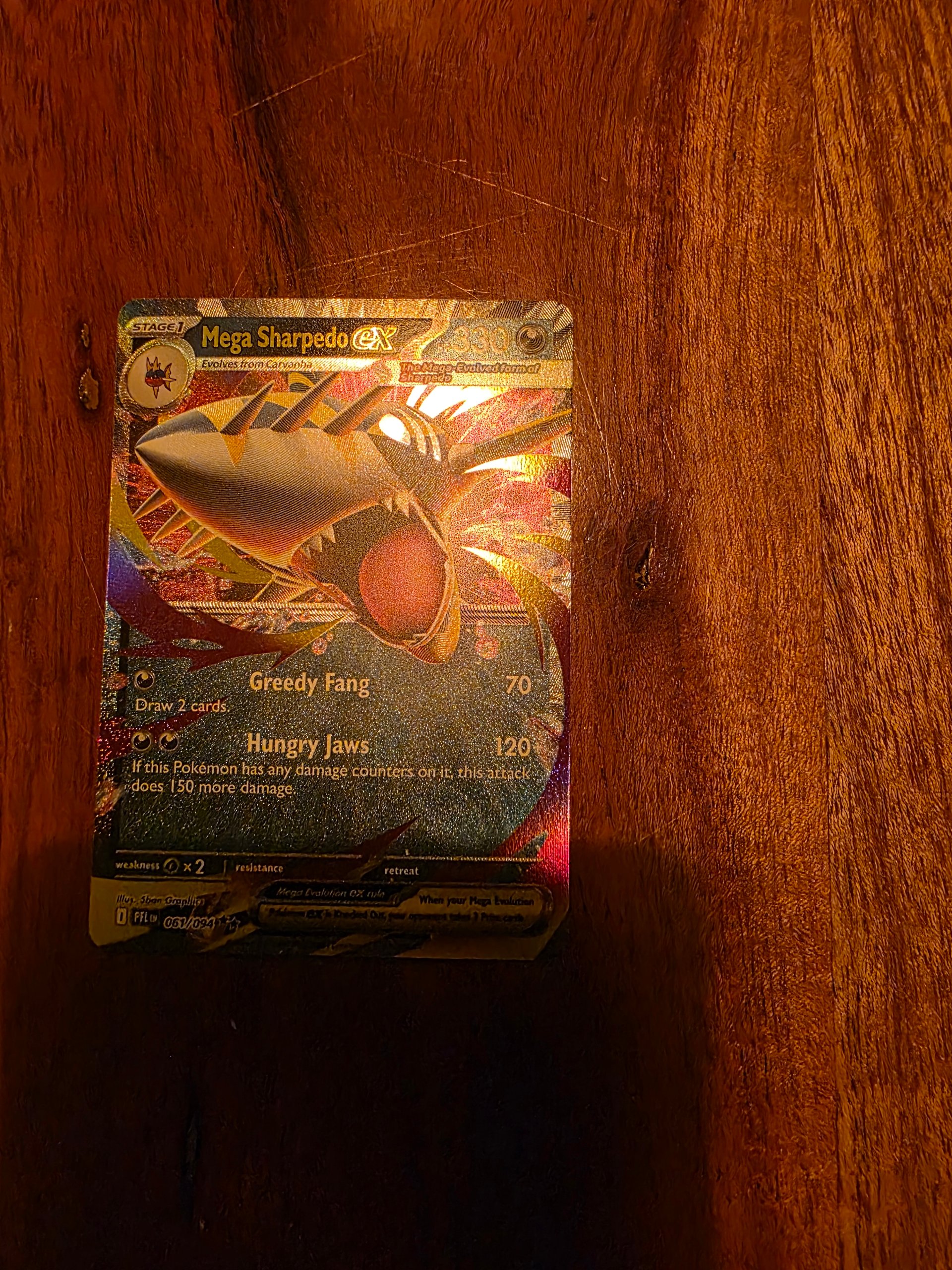 Mega Sharpedo ex