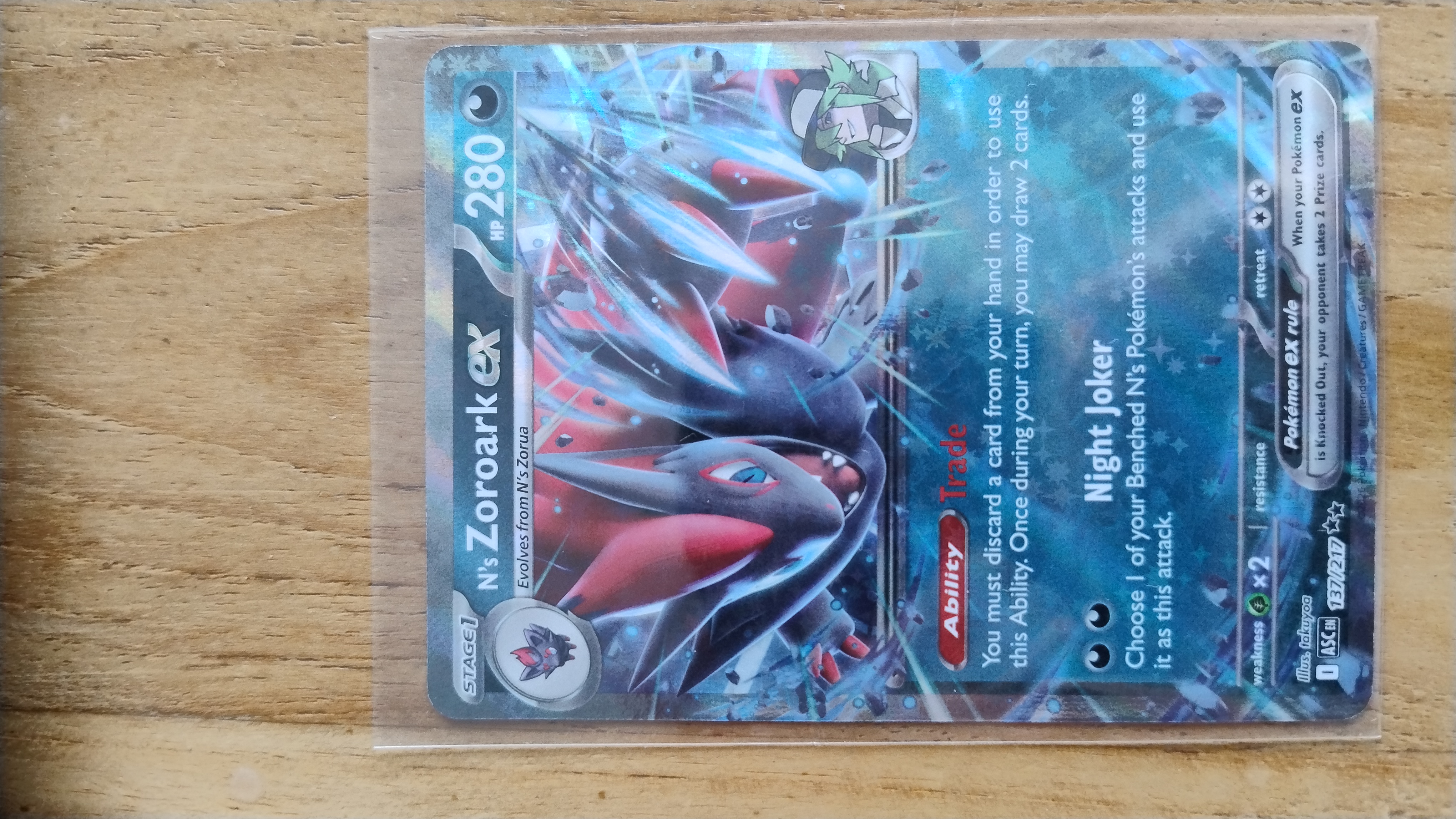 N's Zoroark ex
