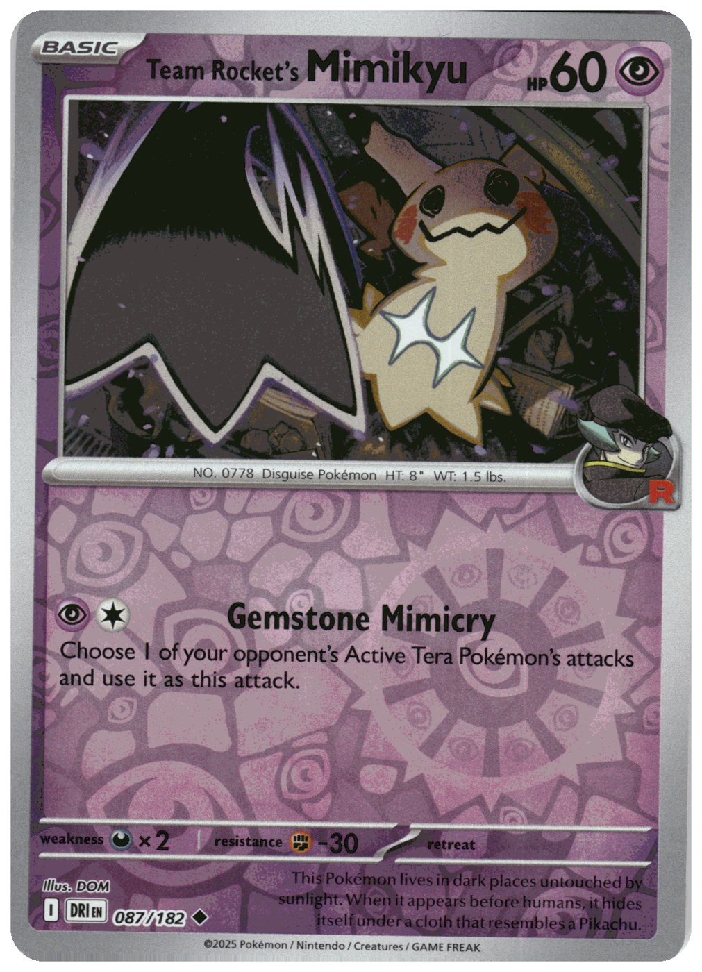 Team Rocket's Mimikyu