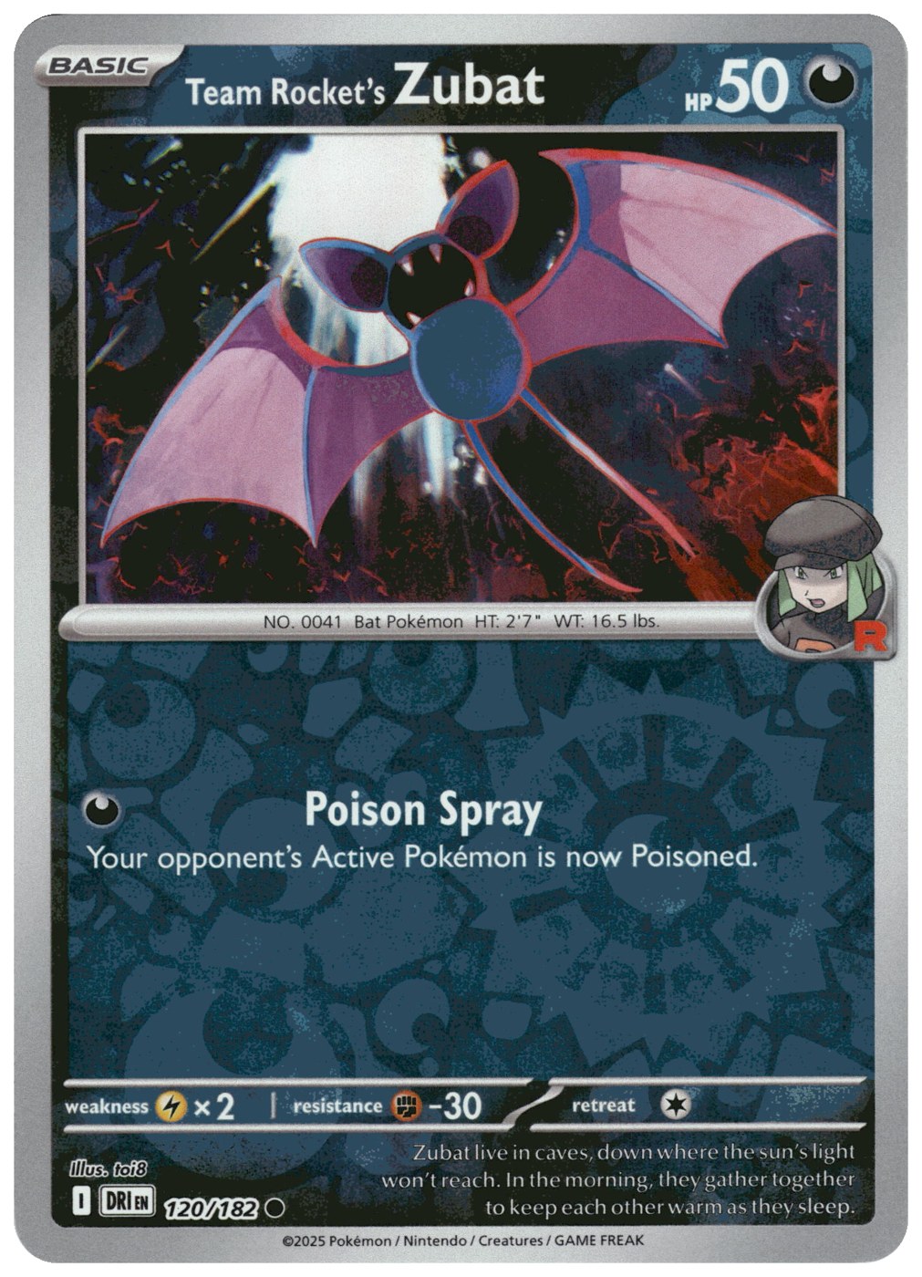 Team Rocket's Zubat