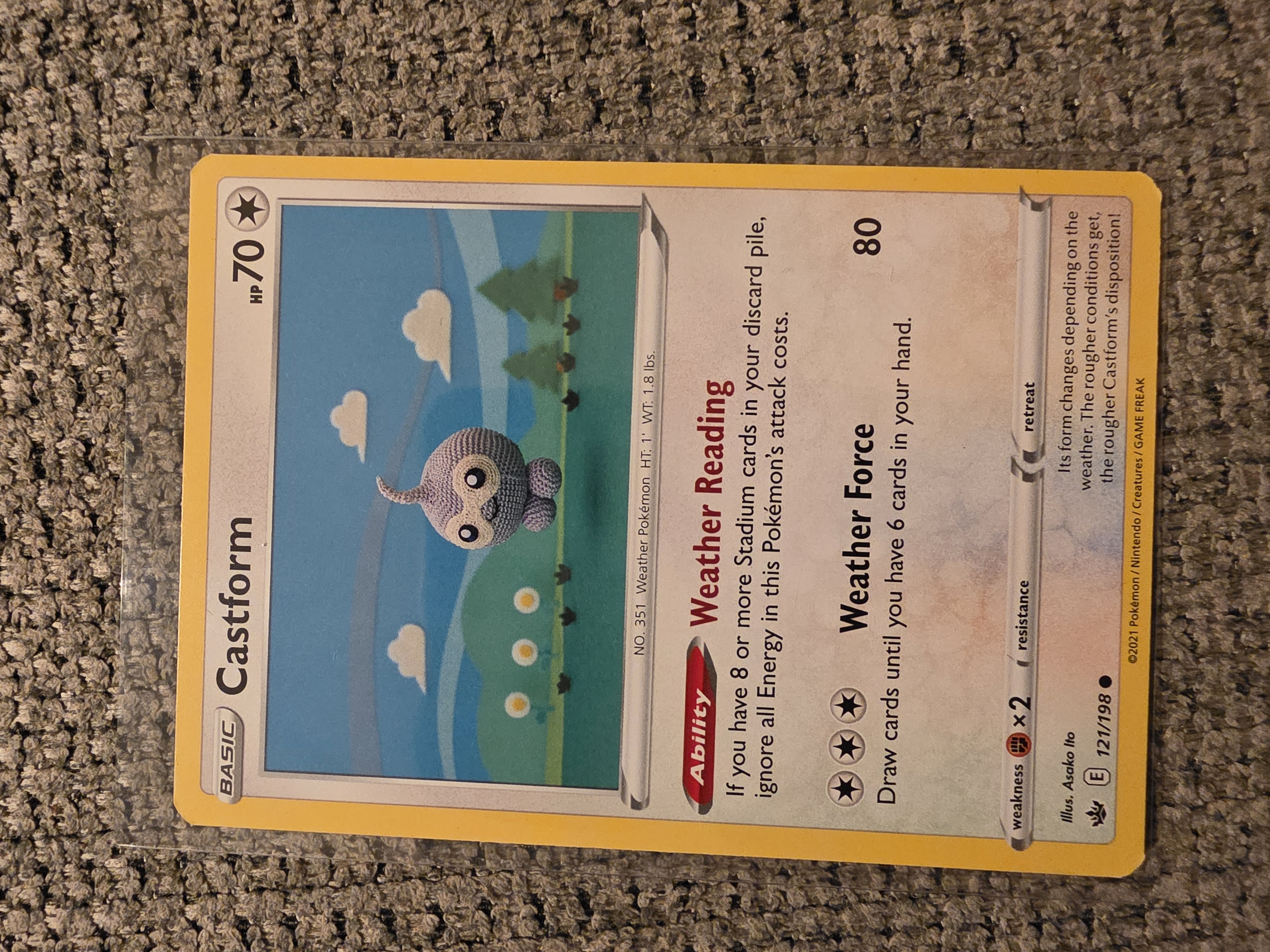 Castform foto 1