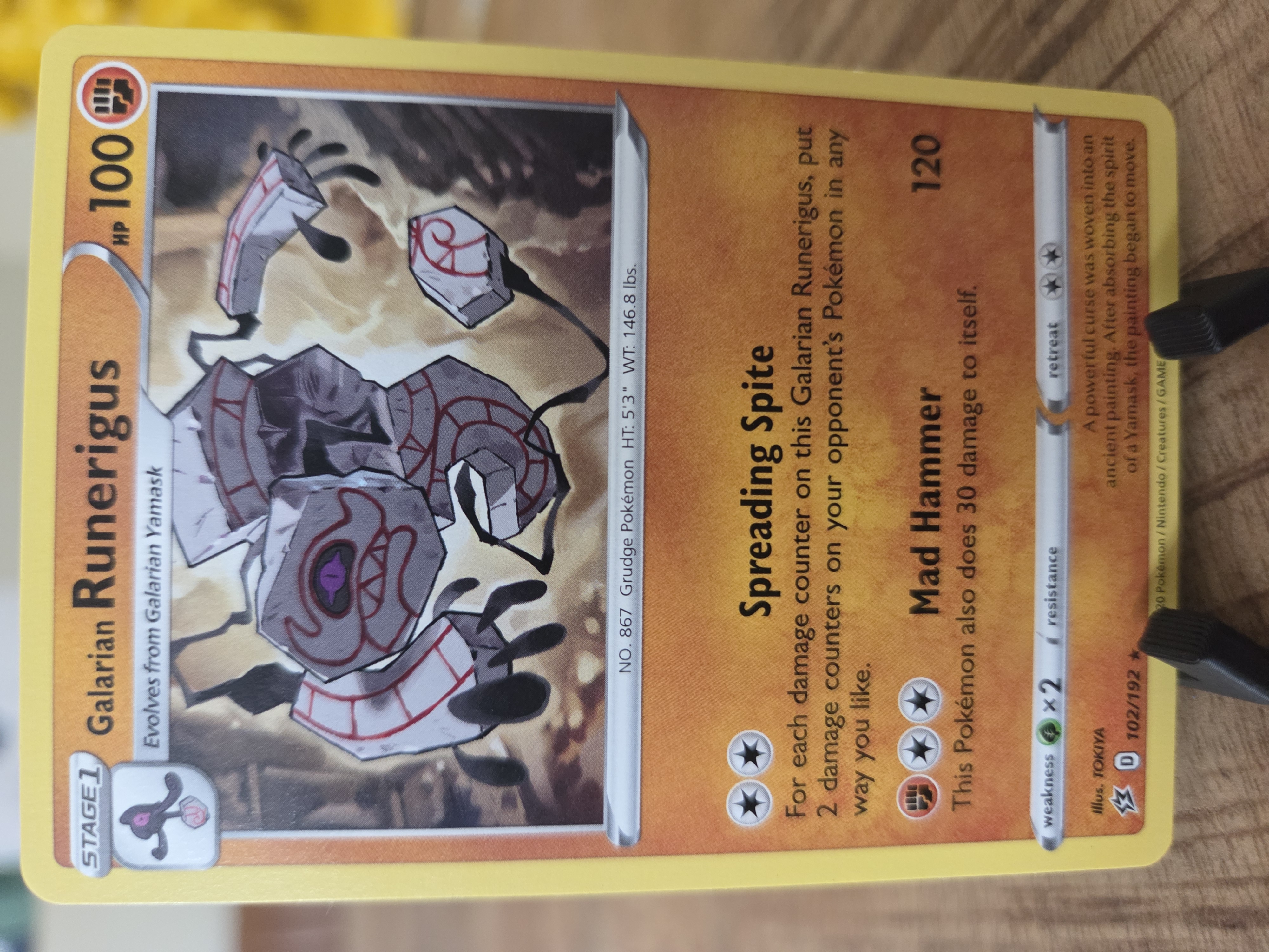 Galarian Runerigus foto 1