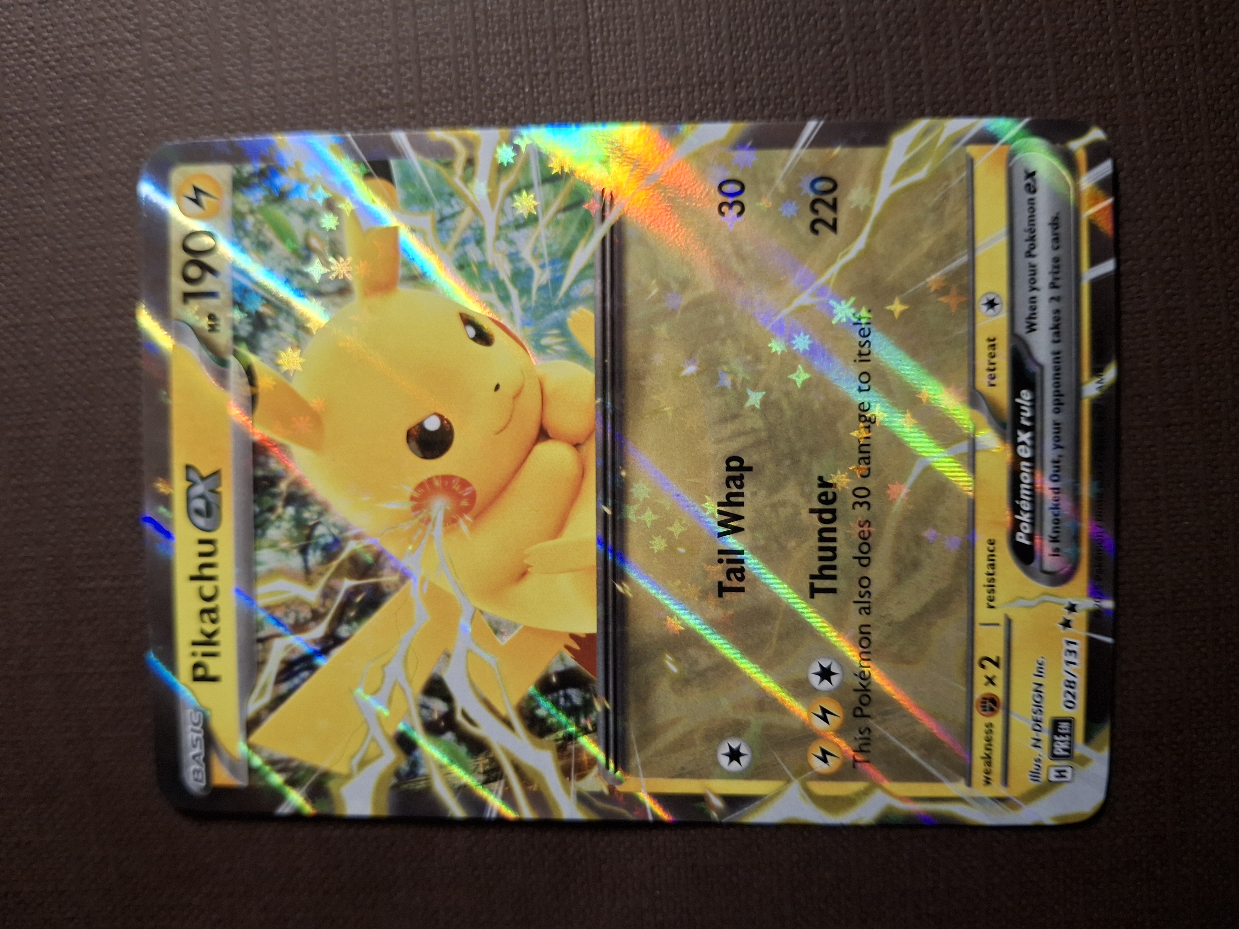 Pikachu ex foto 1