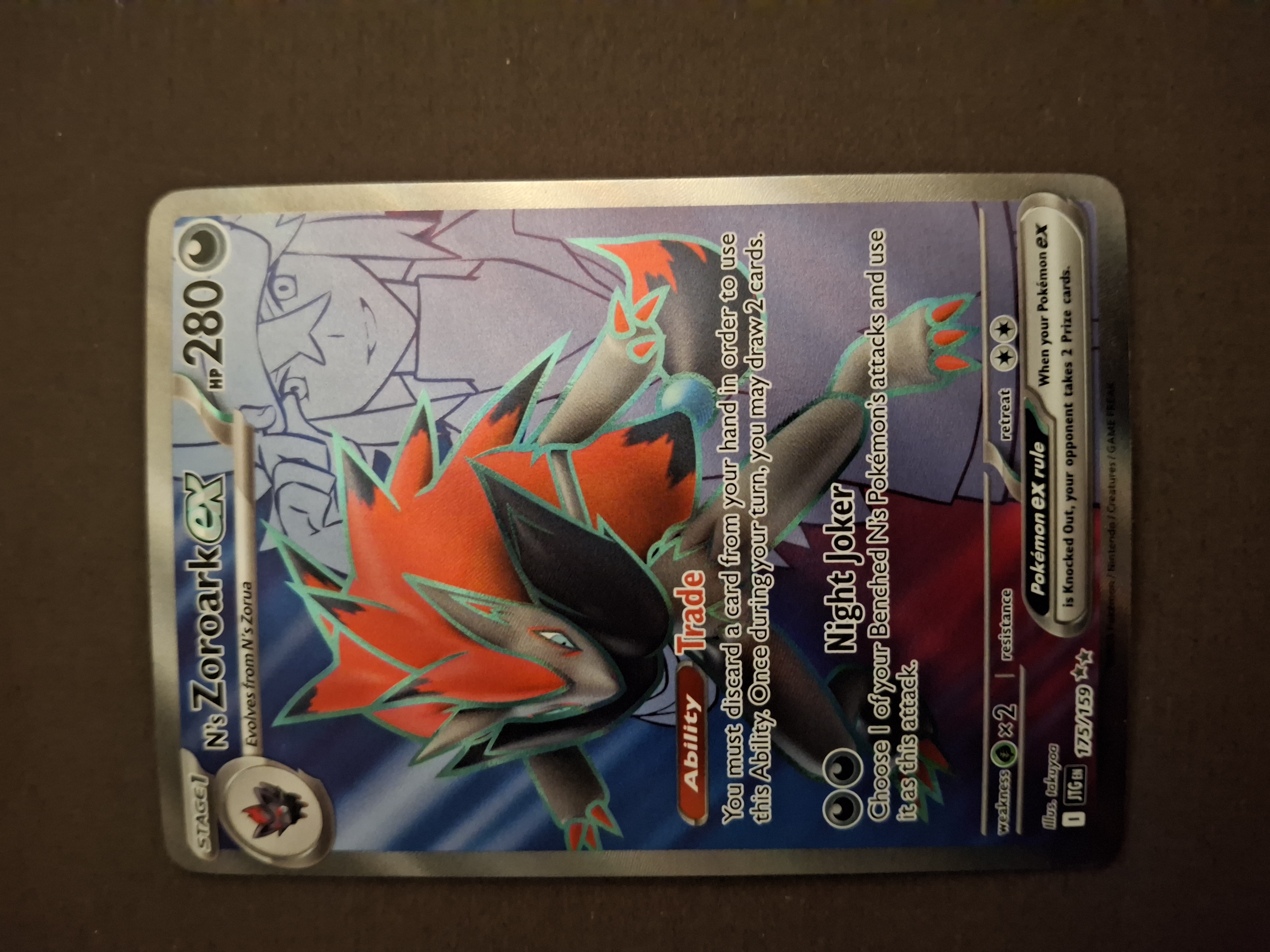 N's Zoroark ex foto 1