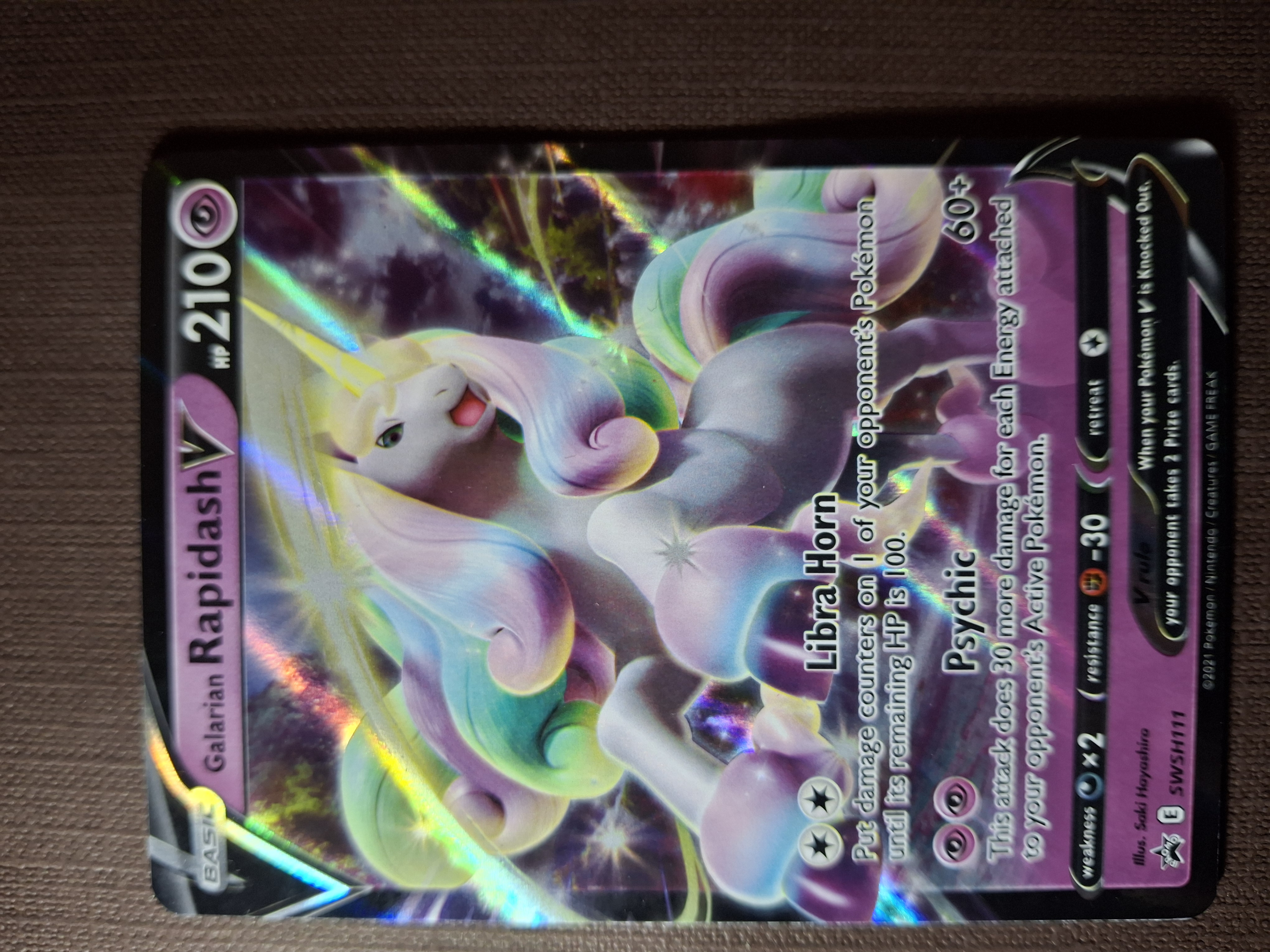 Galarian Rapidash V foto 1