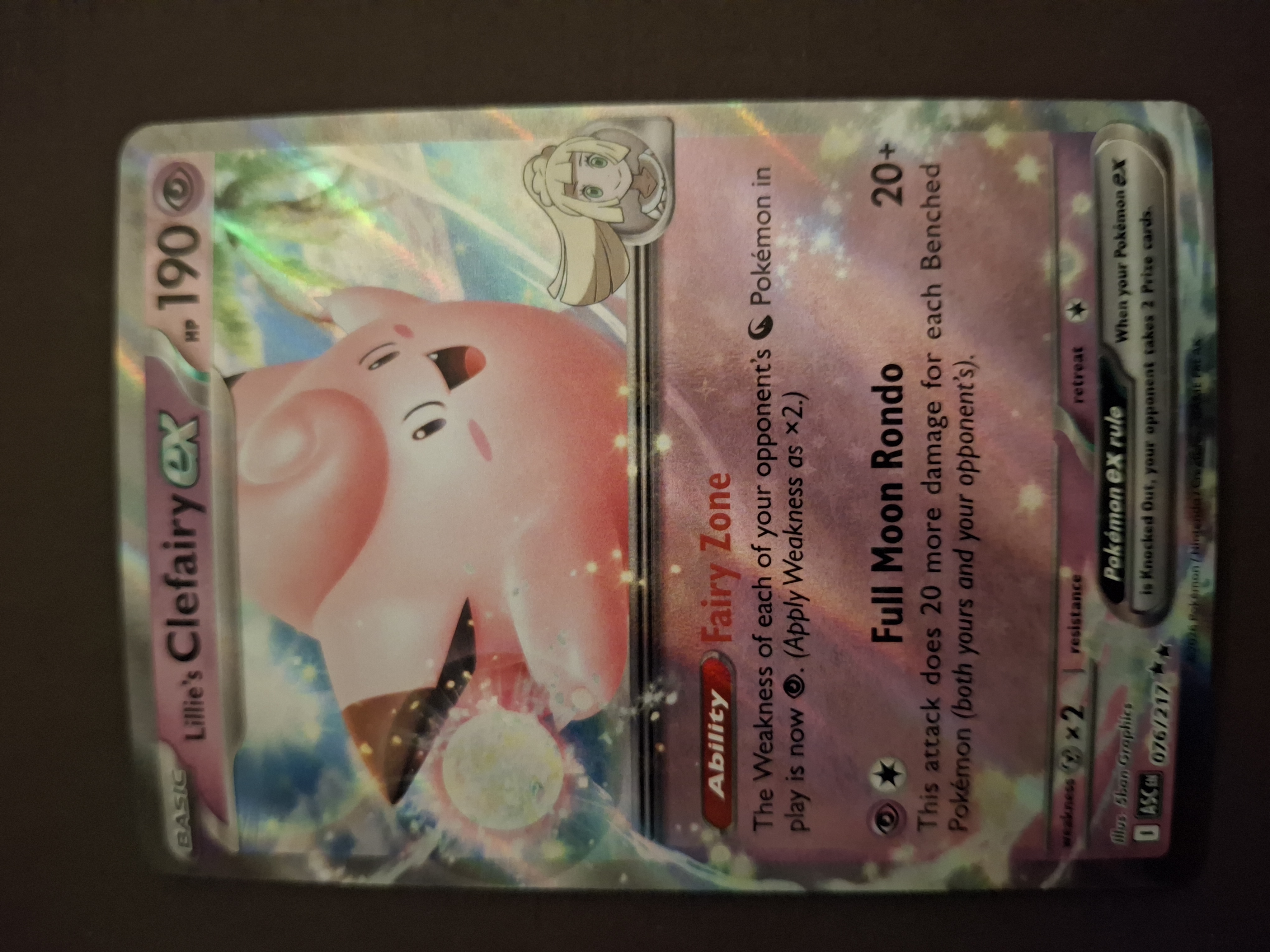 Lillie's Clefairy ex foto 1