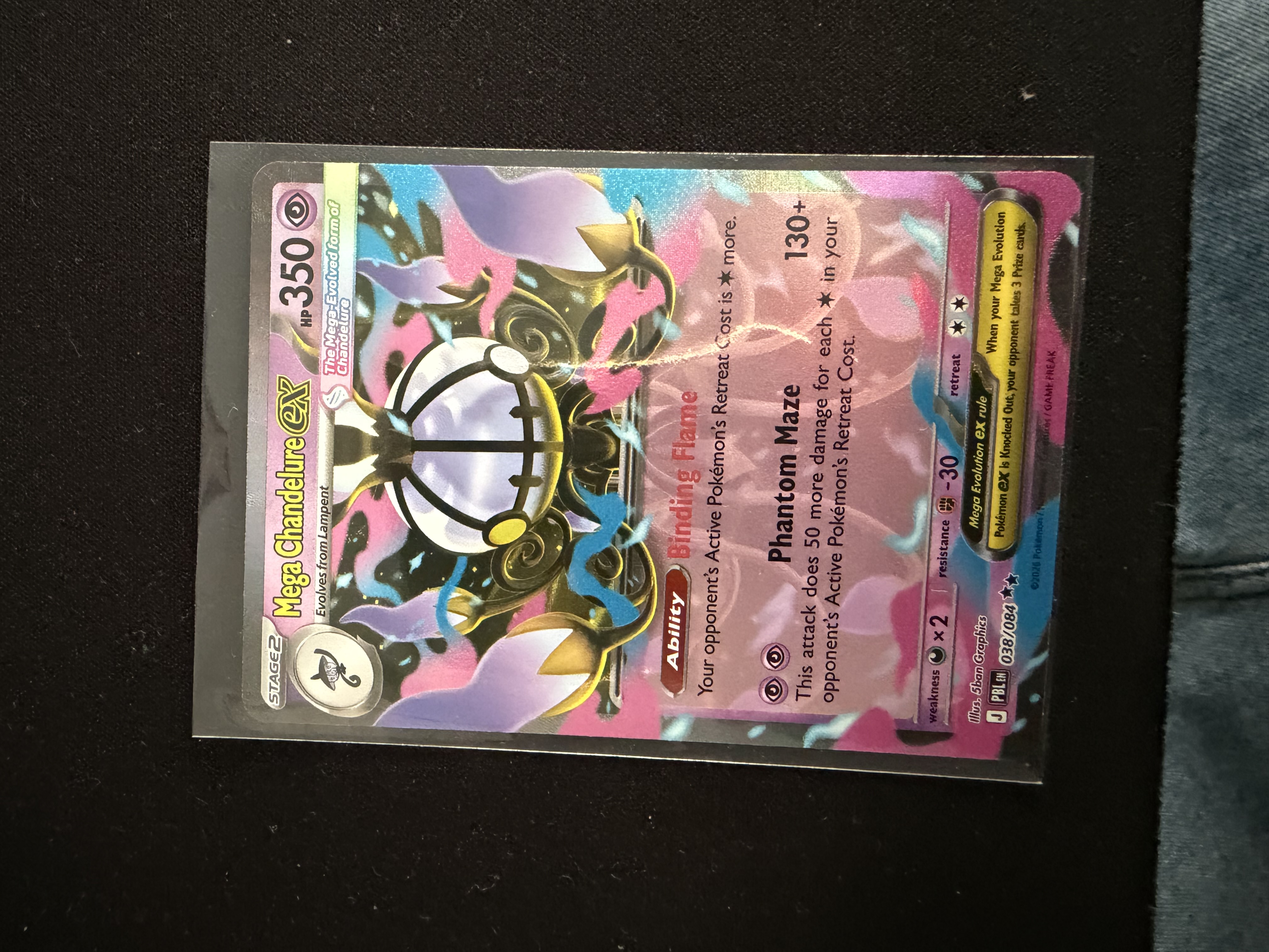 Mega Chandelure ex foto 1
